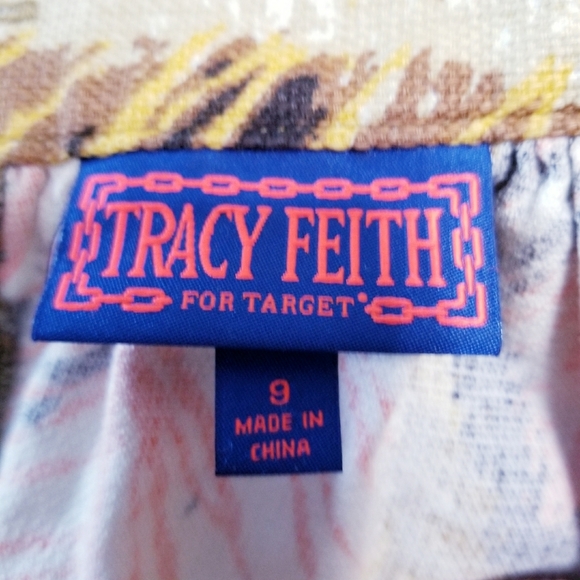 Tracy Feith glam retro hippie boho print skirt 9 - Picture 2 of 6